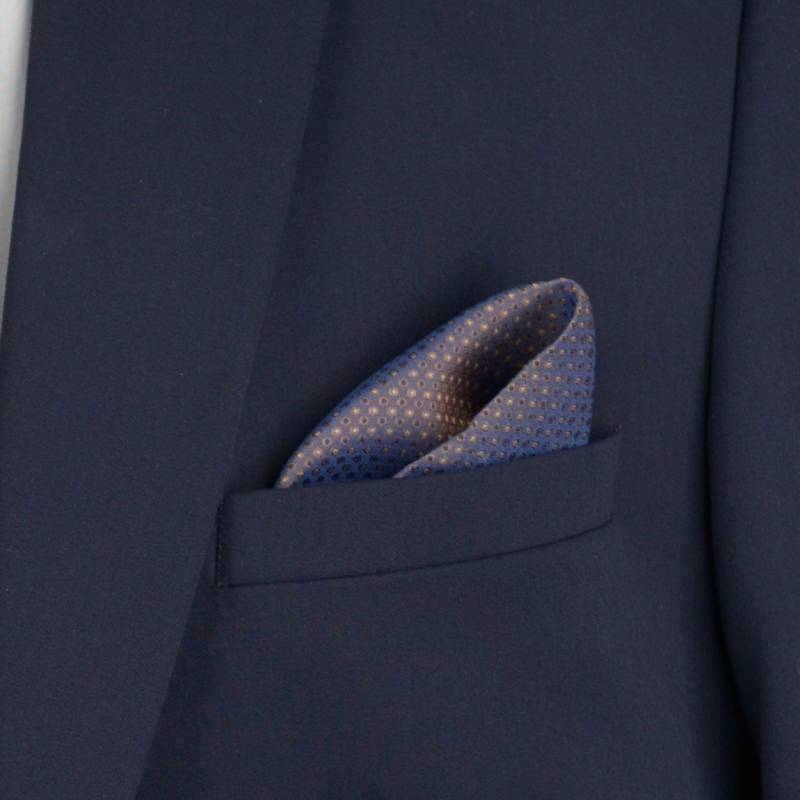 Галстук с платком 0698